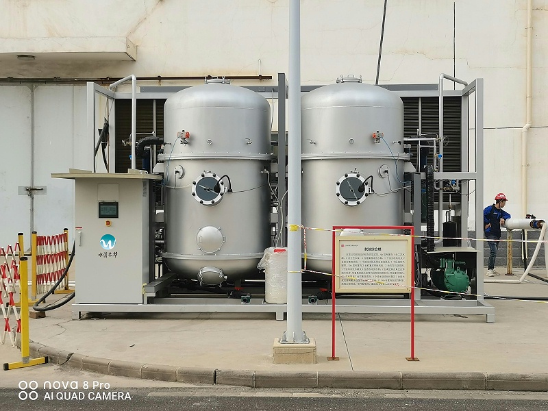 低溫蒸發(fā)器項(xiàng)目現(xiàn)場(chǎng)