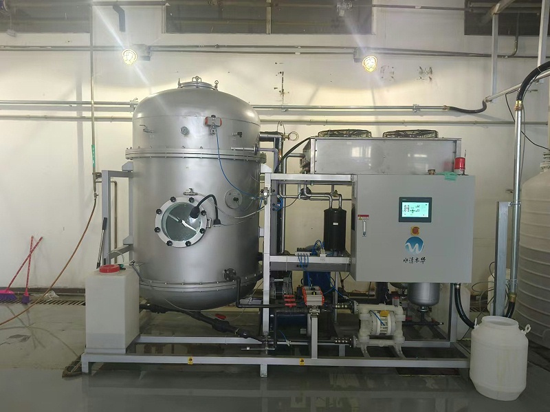 水清木華低溫蒸發(fā)器項(xiàng)目現(xiàn)場