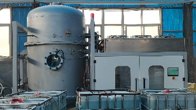 水清木華低溫蒸發(fā)器項目現(xiàn)場